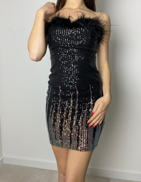 Czarna sukienka NIKA