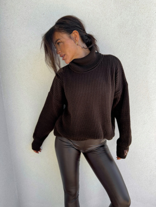 Sweter LAVIER czekolada