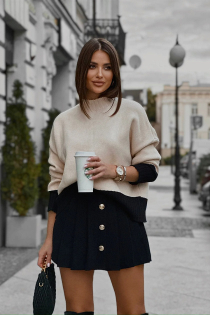 Sweter SAGE beżowy